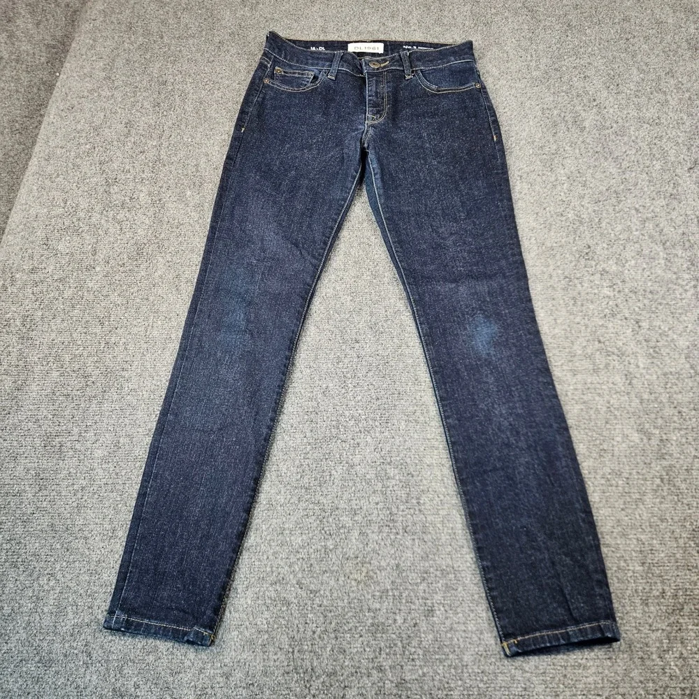 DL1961 No. 3 Instasculpt Skinny Jeans Shattered Indigo Size 27 JA x DL